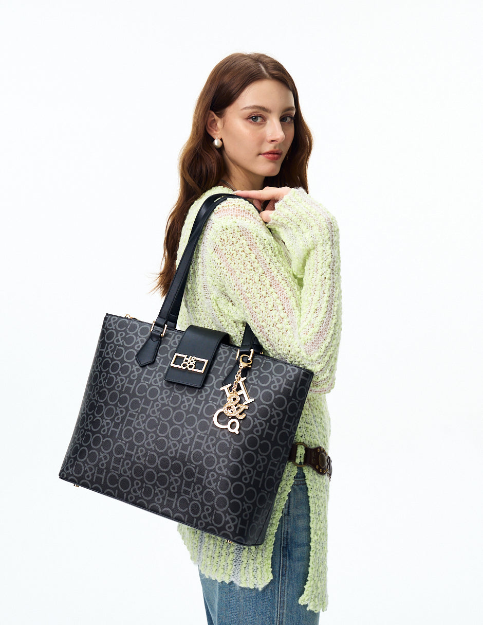 TOTE TANIA LOGO BOLSAS H&CO.