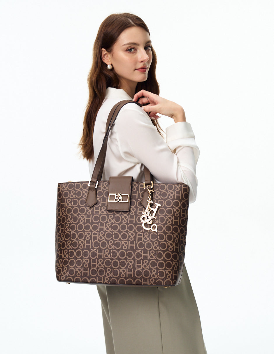 TOTE TANIA LOGO BOLSAS H&CO.
