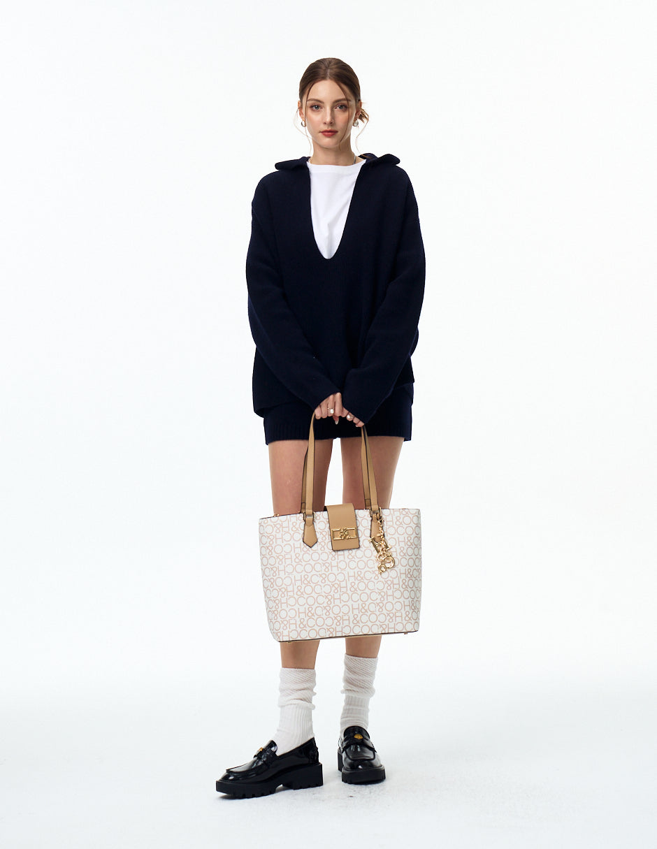 TOTE TANIA LOGO BOLSAS H&CO.