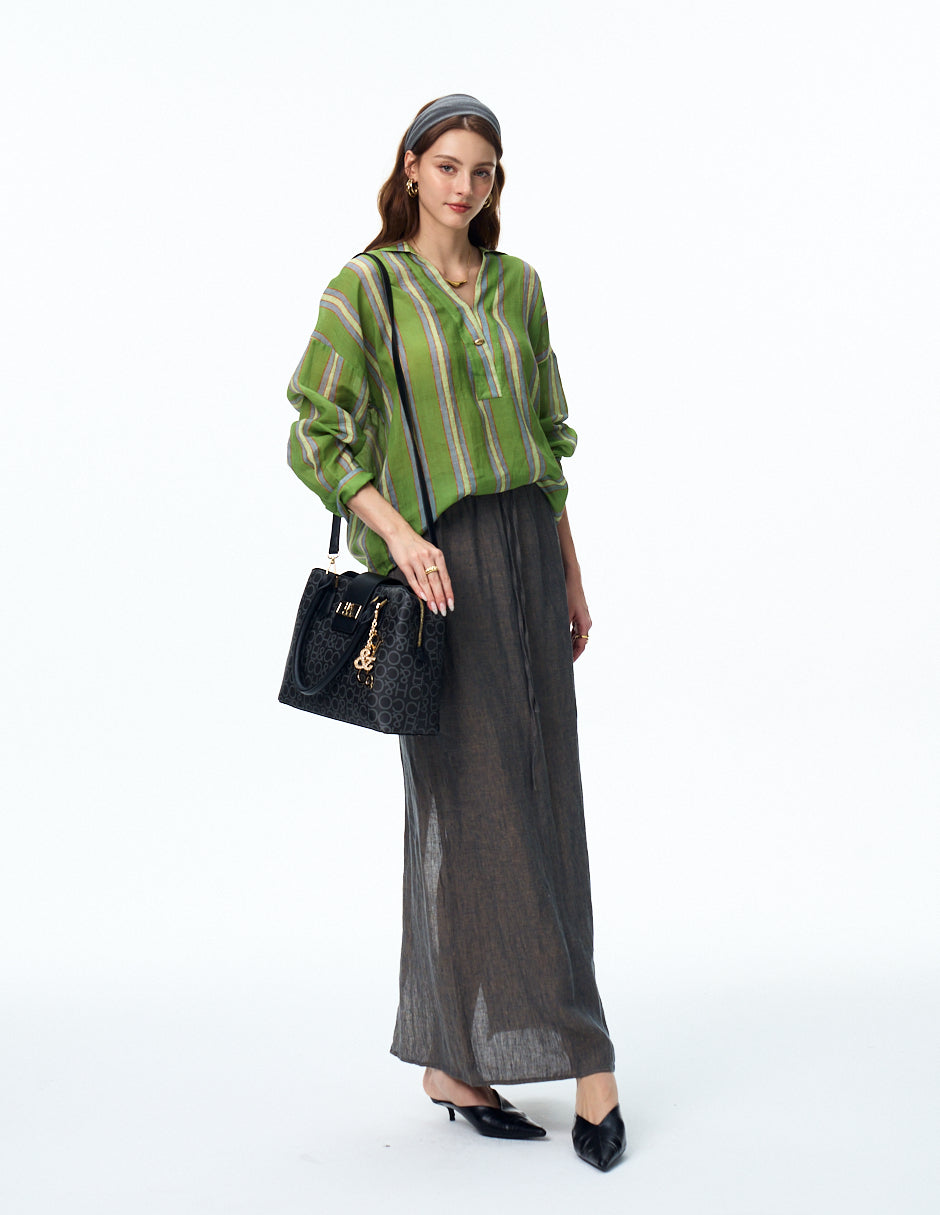 SATCHEL TANIA LOGO BOLSA H&CO.