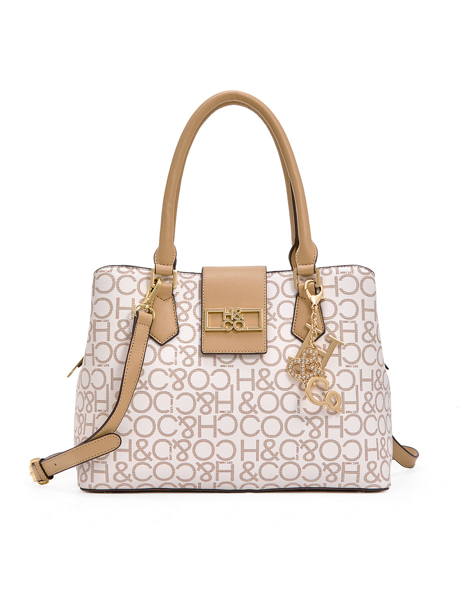 SATCHEL TANIA LOGO BOLSA H&CO.