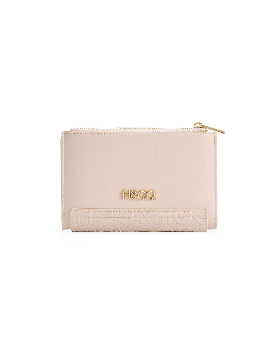 Cartera Alexis negra H&Co. vista frontal