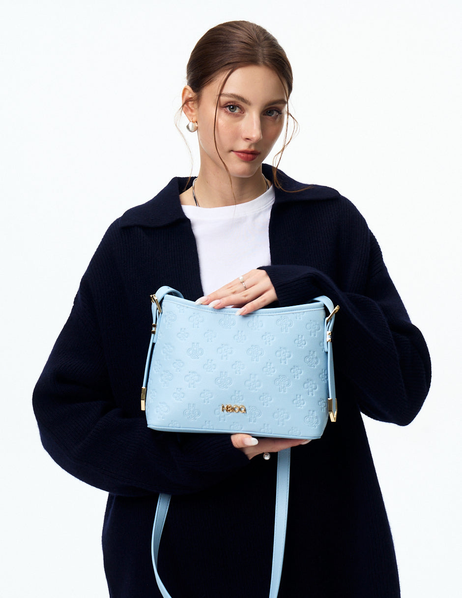 Crossbody Natali Grabado Azul