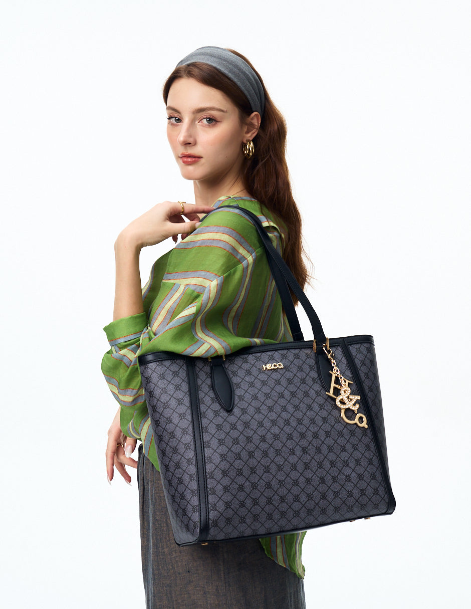 Tote Anessa Logo Negro