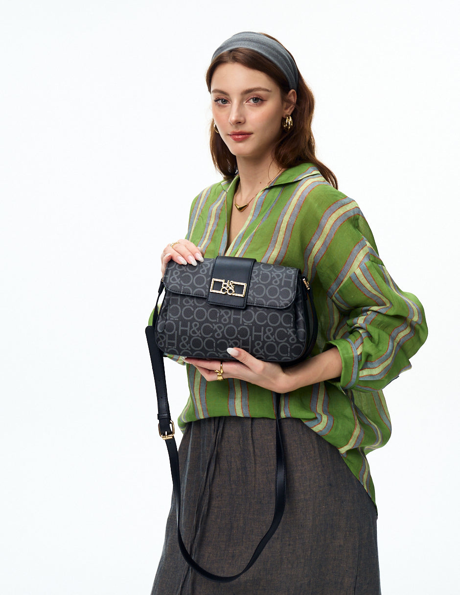 CROSSBODY TANIA LOGO BOLSA H&CO.