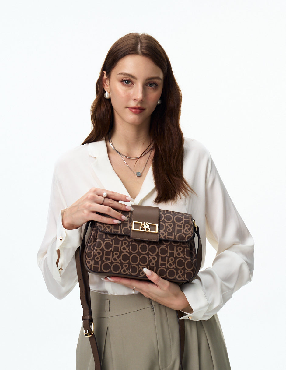 CROSSBODY TANIA LOGO BOLSA H&CO.