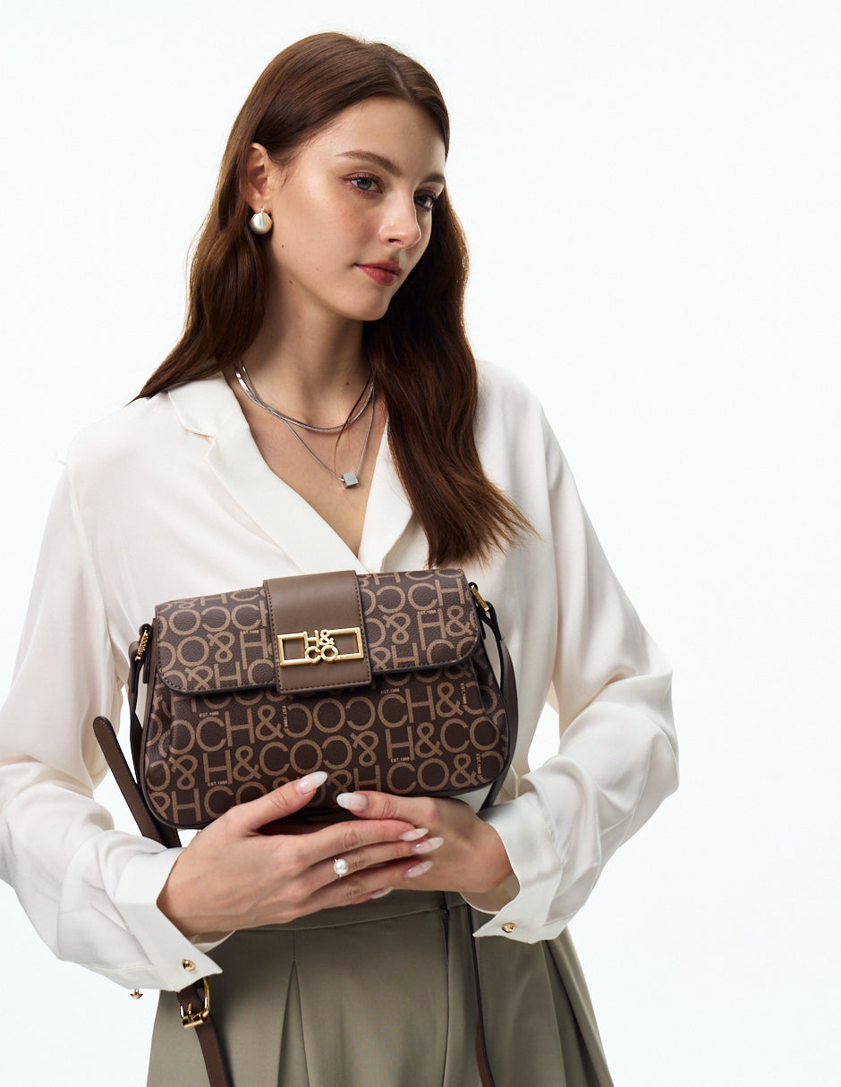 CROSSBODY TANIA LOGO BOLSA H&CO.