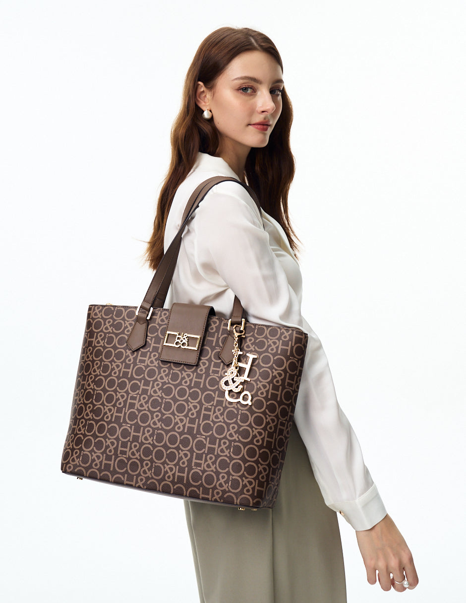 TOTE TANIA LOGO BOLSAS H&CO.