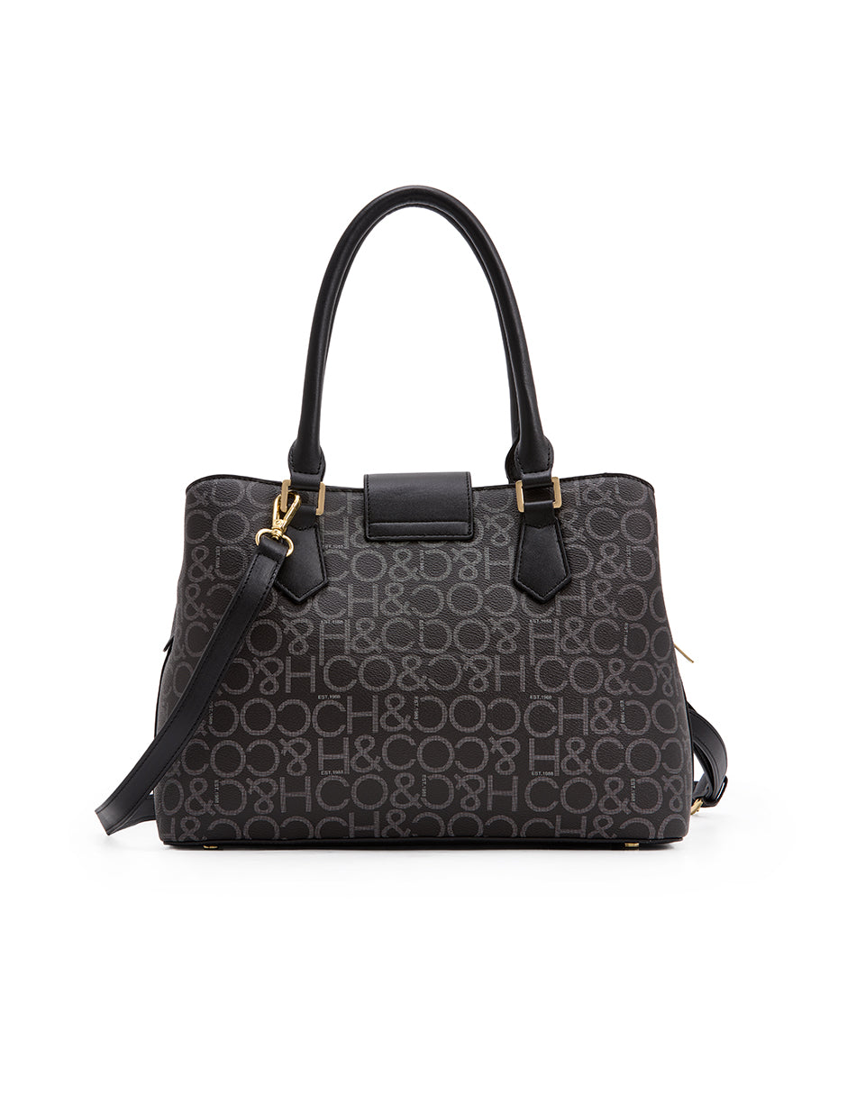 SATCHEL TANIA LOGO BOLSA H&CO.