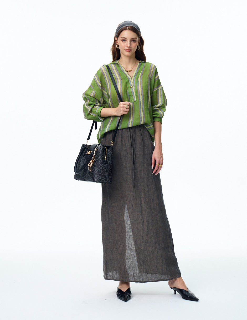 SATCHEL TANIA LOGO BOLSA H&CO.