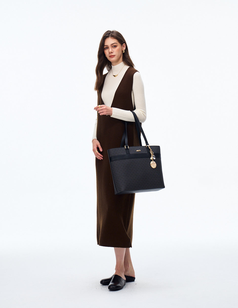 Set de Tote Promo Logo negro H&Co. interior
