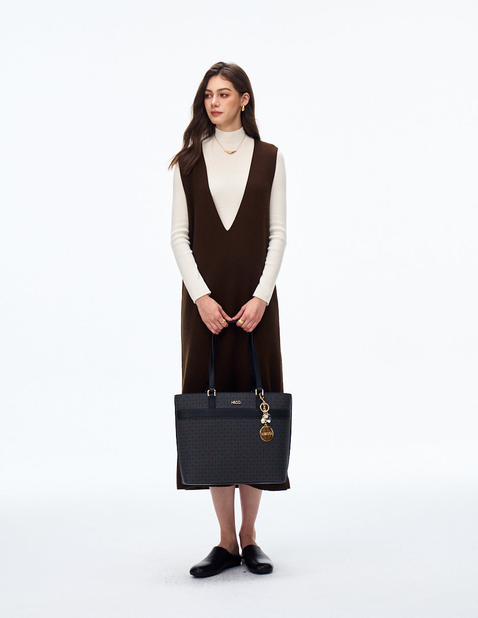 Set de Tote Promo Logo negro H&Co. detalle