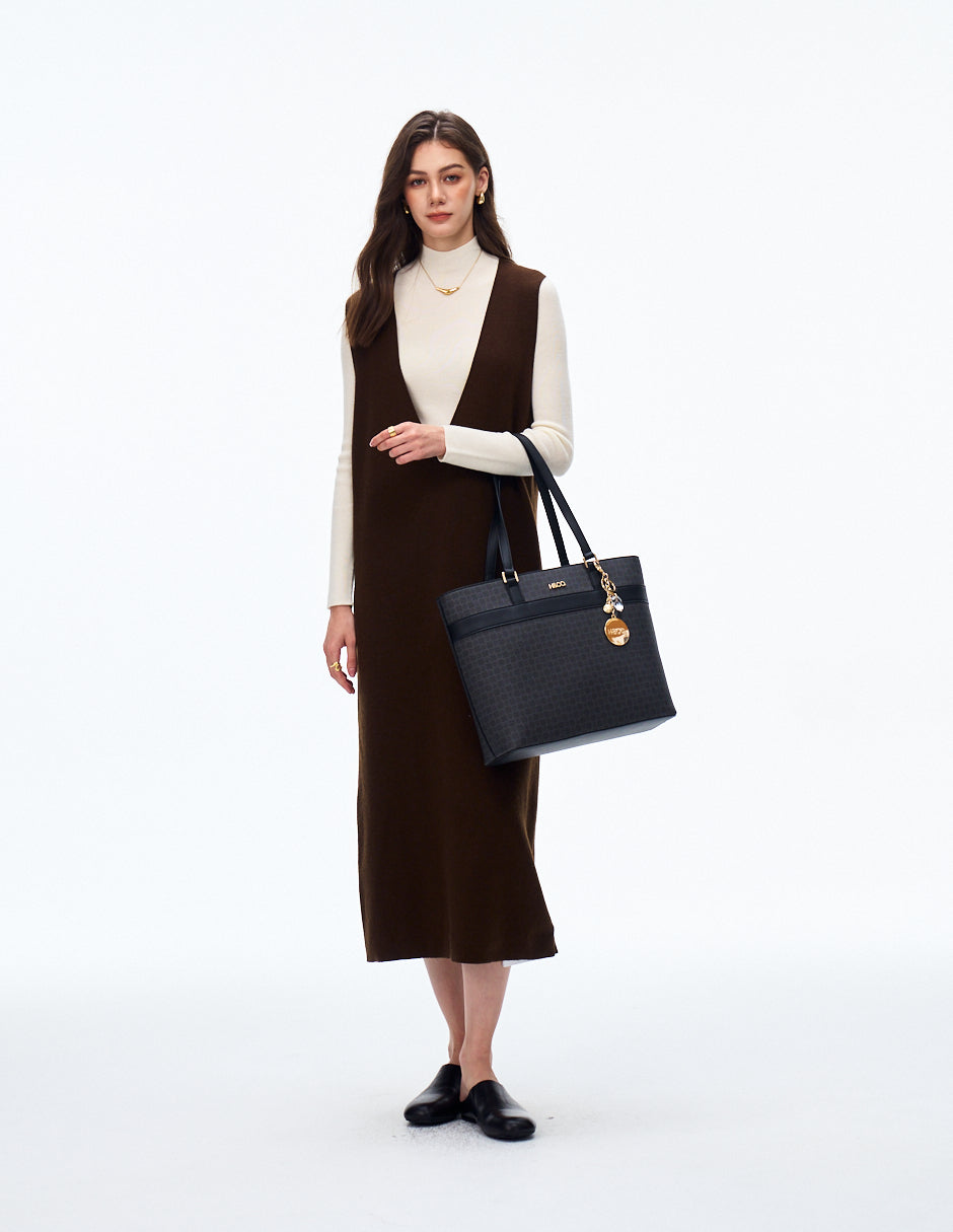 Set de Tote Promo Logo negro H&Co. vista completa