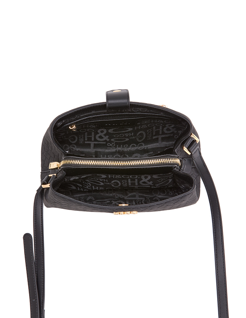 Crossbody Tayah Negro H&Co.