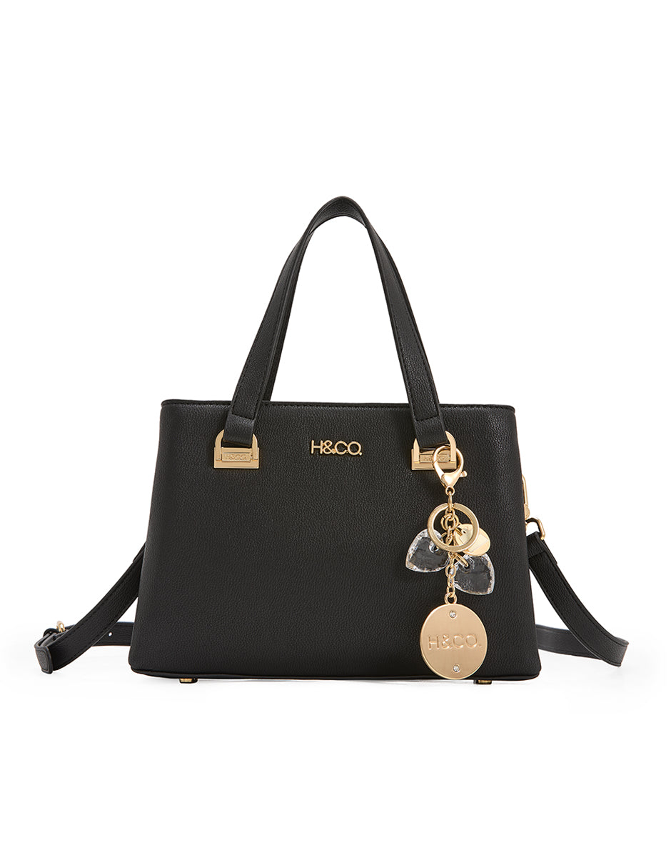 Satchel Lucia Negro H&Co.