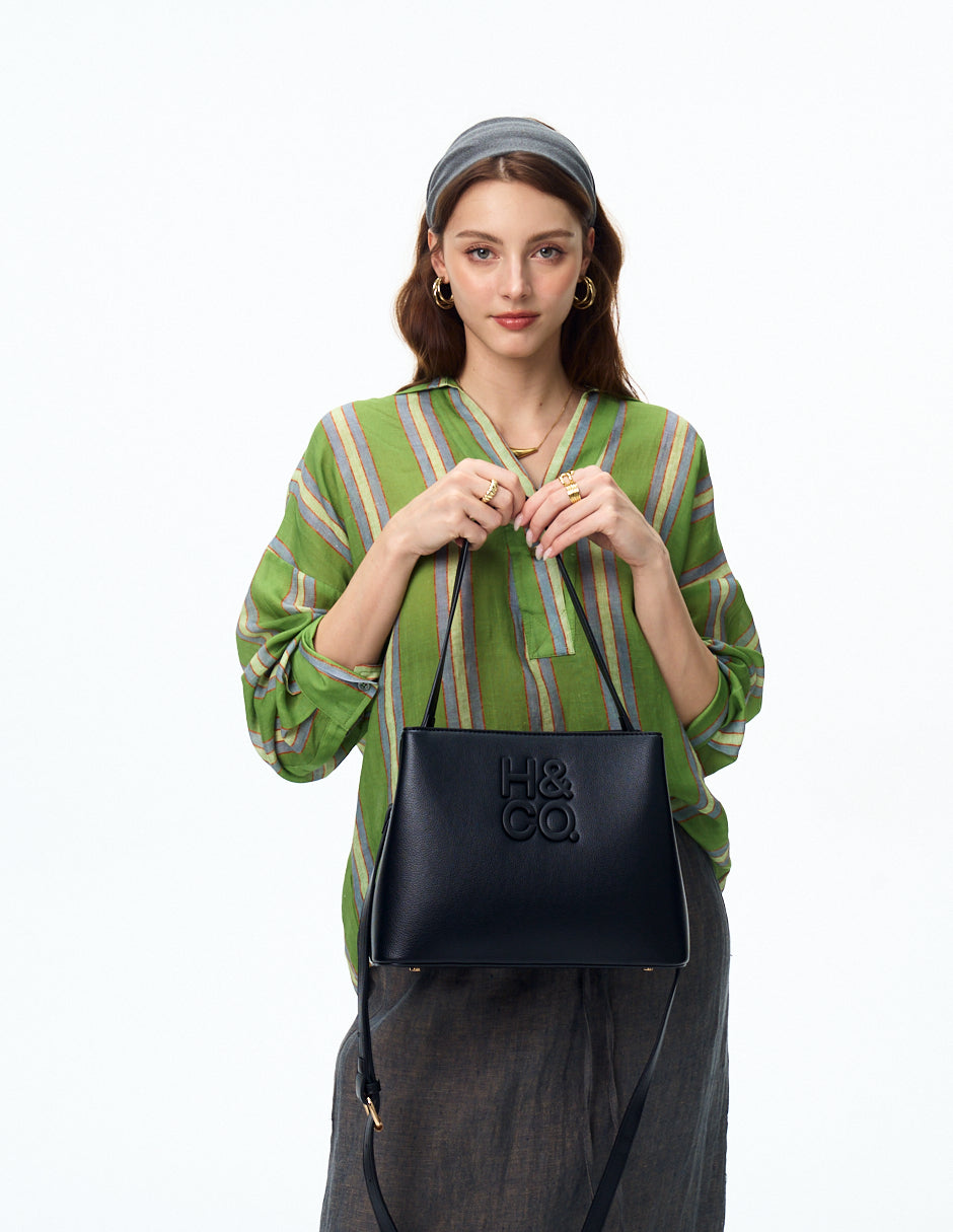 Satchel Sofiya Negro