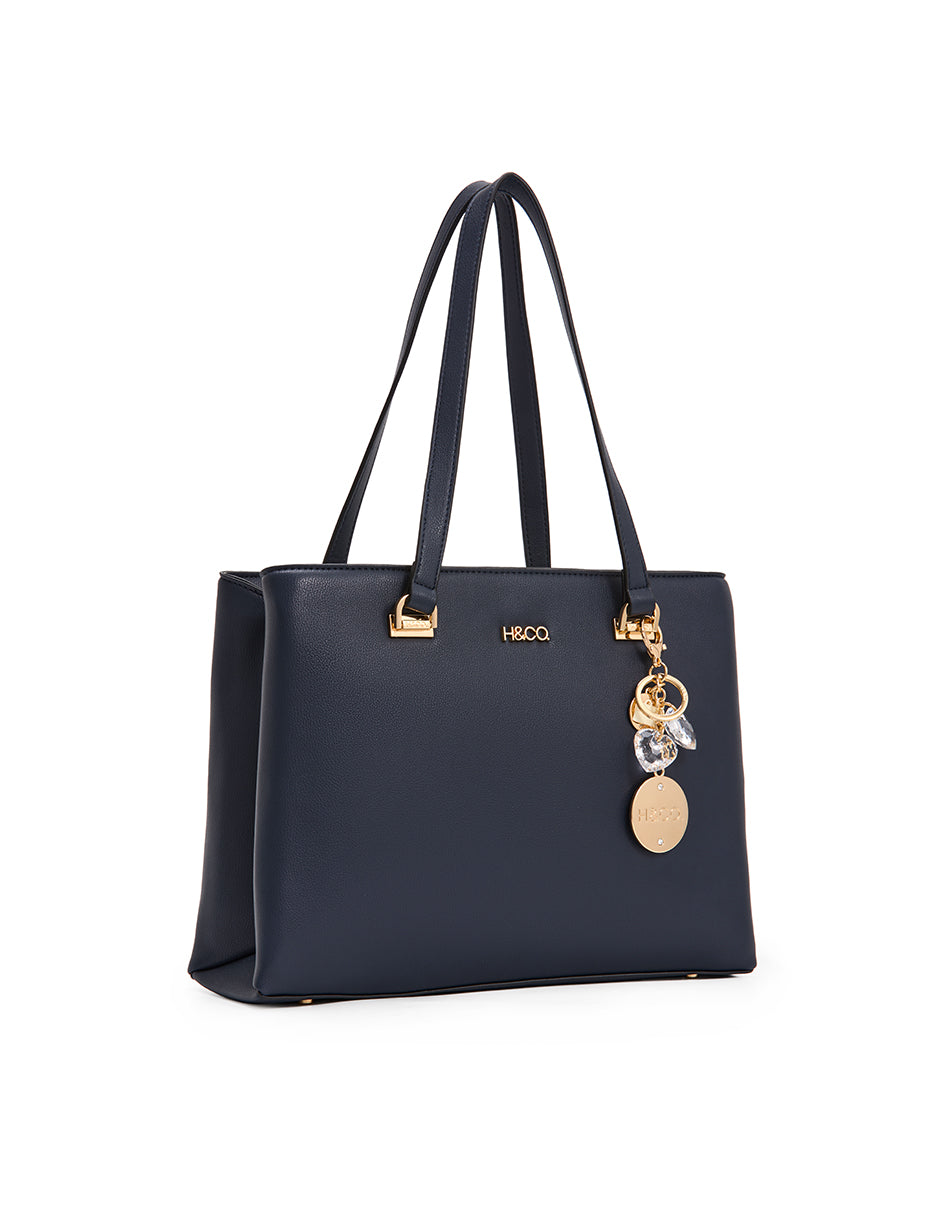 Tote Lucia Azul marino H&Co.