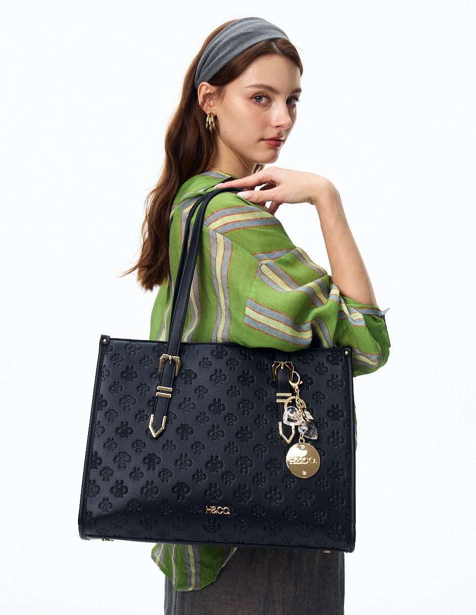 Tote Natali Grabado Negro