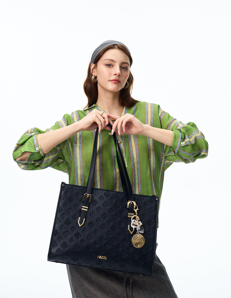 Tote Natali Grabado Negro