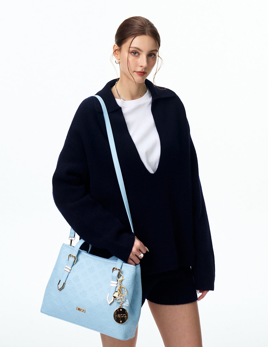 Satchel Natali Grabado Camel