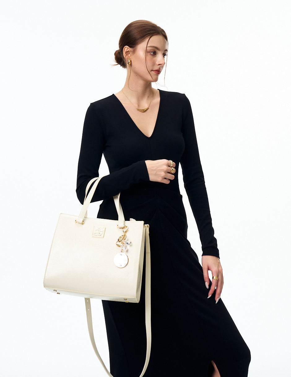 Tote Mariya Charol Blanco