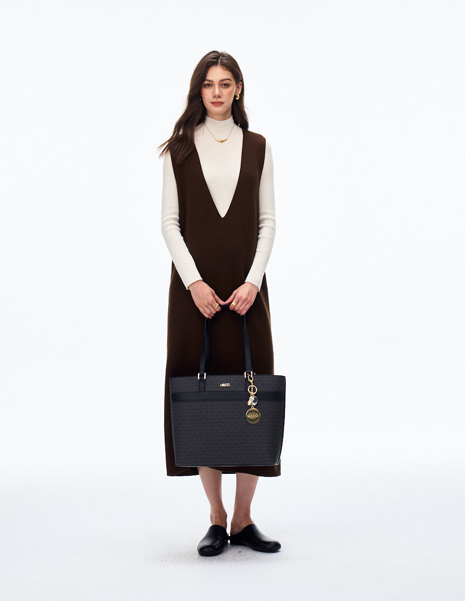 Set de Tote Promo Logo negro H&Co. lateral