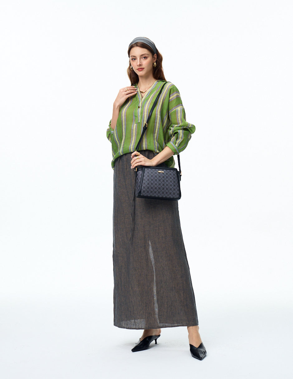 Crossbody Anessa Logo Negro H&Co.